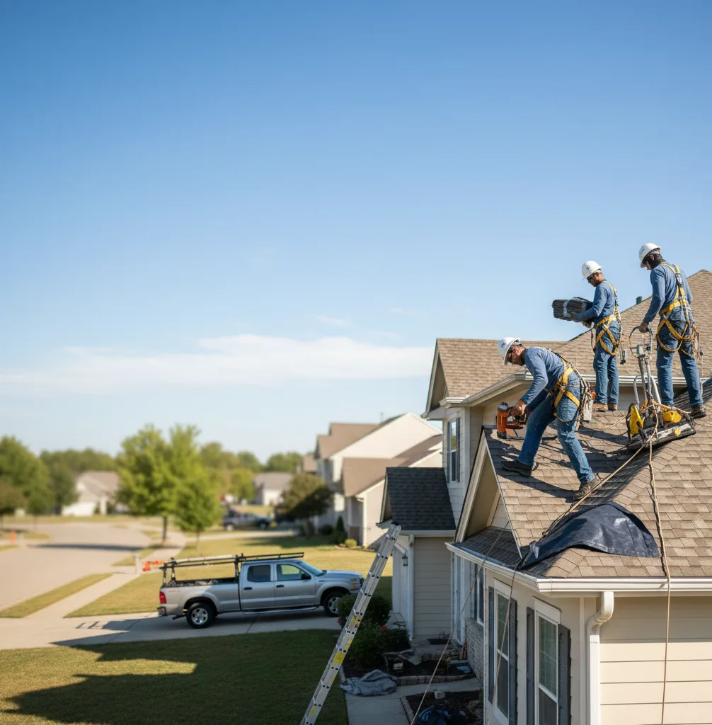 Roof Repair in Linton